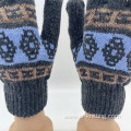 customized knitted gloves for winter